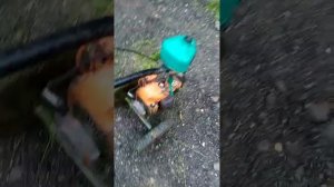 Косилка из бензопилы Урал. Начало.