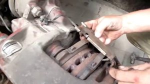 Ивеко Еврокарго  Снятия суппорта 2