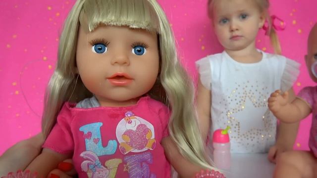 БЕБИ БОН CЕСТРИЧКА! Новая Кукла Беби Бон 2016 Настя Сестренка sister baby born