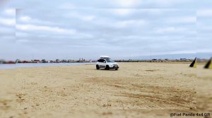 Quick beach driving Fiat Panda 4x4 GR