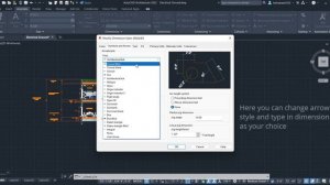 How to change the Dimension Style in AutoCAD 2022 | AutoCAD 2022 Dimension Style Manager Settings