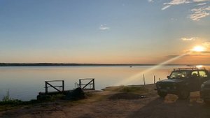 Берег яузского водохранилища