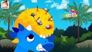 Save the Pachycephalosaurus | Dino Rescue Team | dinosaurs for toddlers | REDMON