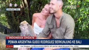 Usai FIFA Matchday, Pemain Argentina Guido Rodriguez Liburan ke Bali