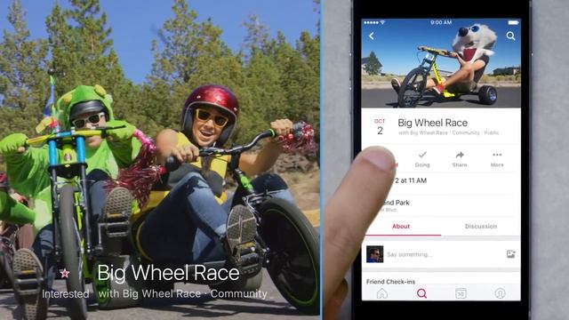 Официальный запуск Facebook Events смотреть онлайн