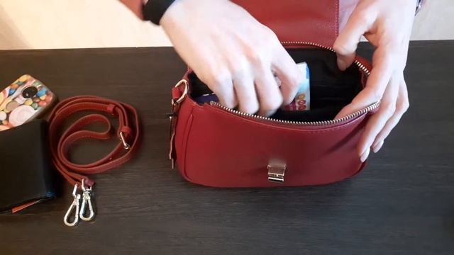 Сумочка кросс-боди из натуральной кожи Fasrovo STROLL