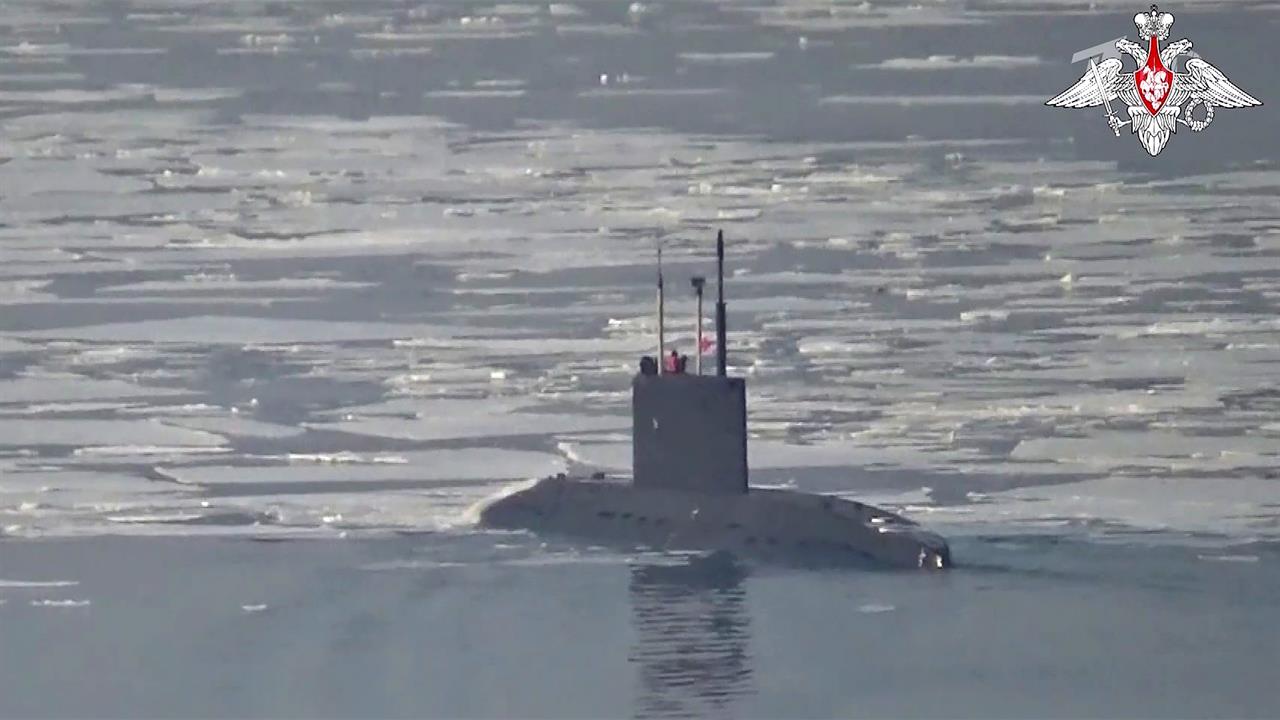 Подводная лодка "Волхов" Тихоокеанского флота выполнила пуск крылатой ракеты "Калибр"