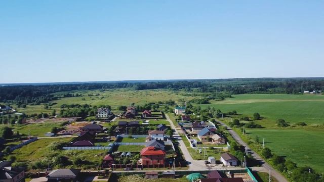 Алексино с высоты птичьего полёта смотреть онлайн