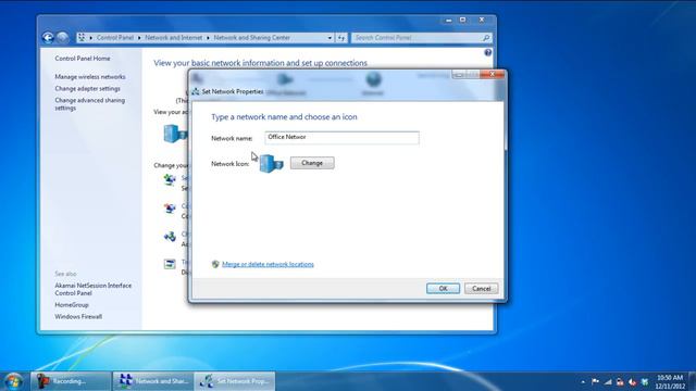 How to Change Network Name in Windows 7