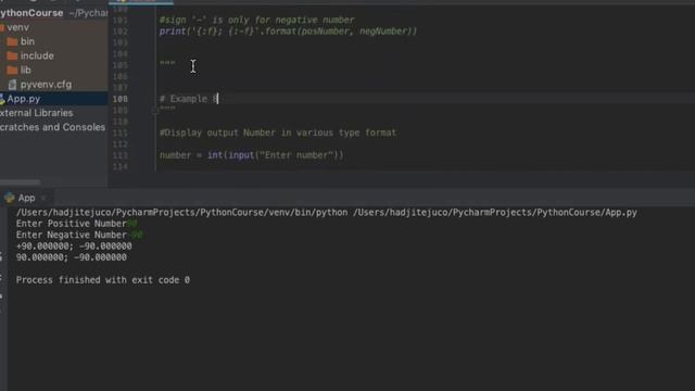 Python Course - Part 7 (INPUT AND OUTPUT)