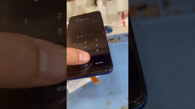 Ремонт смартфона Redmi Note 8 pro, замена дисплея и задней крышки