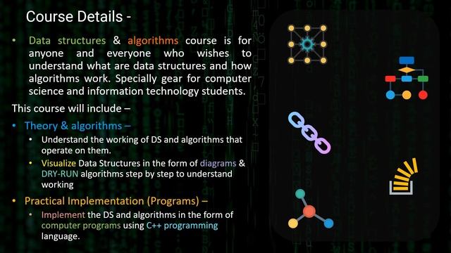 Introduction to Data Structures & Algorithms | Course  Details & Prerequisites