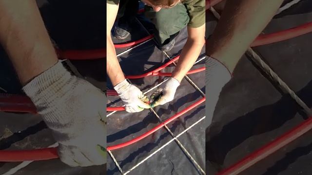 Простейшее соединение тёплого пола смотреть онлайн