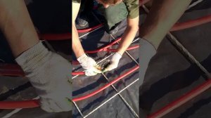Простейшее соединение тёплого пола