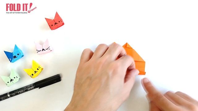 Origami Paper Cat Ring | How to Make a Paper Ring смотреть онлайн
