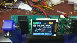 Синтезатор "MICROB" HF frequency synthesizer. Stm32f100/103, si5351, дисплей 1.8"