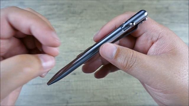 On Point EDC: Bastion – Slim Bolt Action Pen Review; Solid Titanium, Solid Offering?
