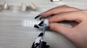 Делаю накладные ногти🫧||Собираю заказ