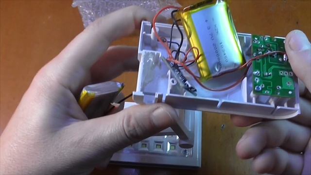 Аккумулятор Литиевый 103450 3.7V 2000mAh - Обзор AliExpress !!! Ремонт Настольной Led Лампы 2 !!!