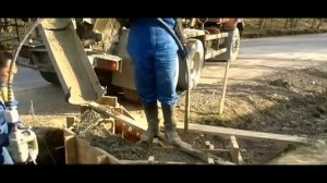 заезд на участок, обустройство под ключ, переезд через канаву с трубой