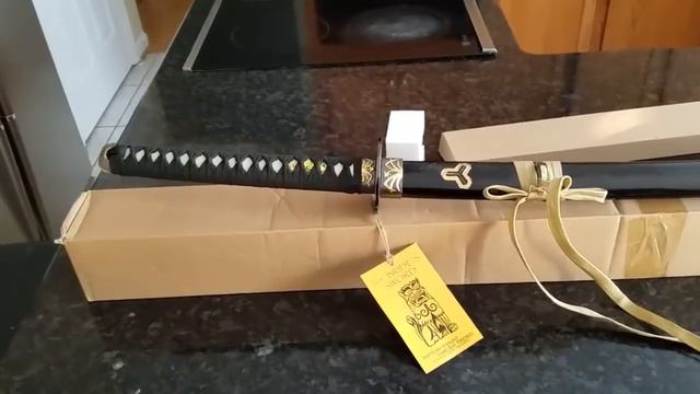 HATTORI HANZO KILL BILL SWORD UNBOXING смотреть онлайн