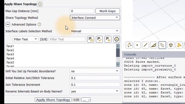 How to Perform Share Topology in Ansys Fluent, Part 2: Interface Connect Method – Lesson 5