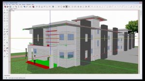 Уроки по SketchUp на русском -- Техники. Моделирование по фото. 2 часть