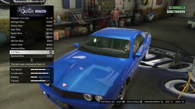 GTA 5 vehicle customization Bravado Gauntlet смотреть онлайн