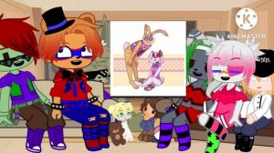 Реакция фнаф 9 на шипы||Gacha Club