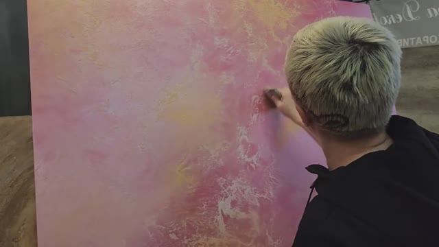 Ослепительный _0 ЭФФЕКТ ПЕСКОВ из Декоративной Штукатурки СВОИМИ РУКАМИ смотреть онлайн