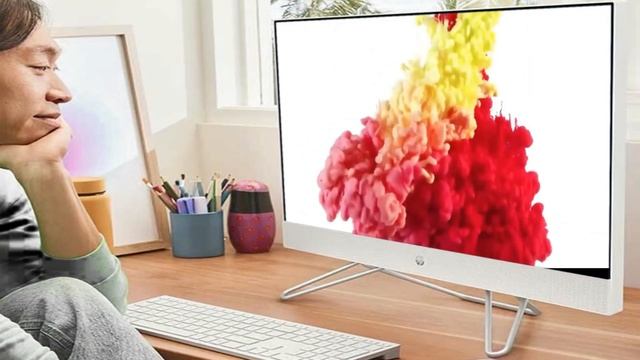 HP All-in-One 12th Generation Desktop Review. HP All-in-One 27-cb1345in Windows 11 PC Computer. смотреть онлайн