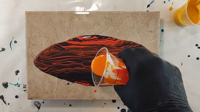 Желто оранжевая заливка смотреть онлайн