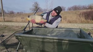 Реванш. Рыбалка в Краснодаре зимой lifefishing23 Разбудил спящего карпа