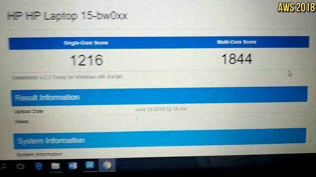 AMD E2 9000e Stoney Ridge CPU Laptop Benchmark