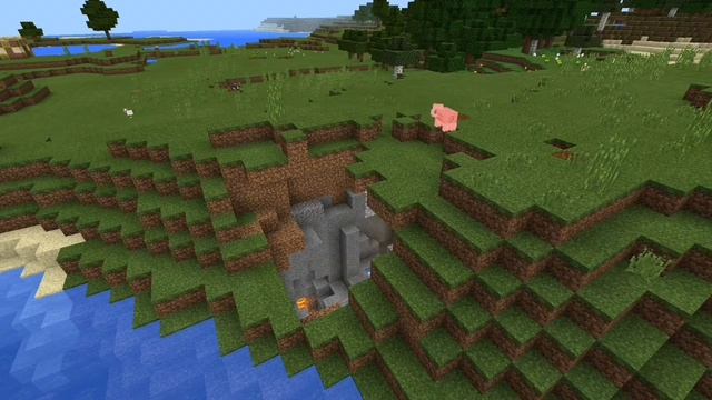 Minecraft pe Pro vs Noob mini movie