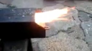 Пеллетная горелка.