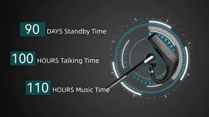 Беспроводная bluetooth гарнитура G6 с шумоподавлением и длительным временем работы