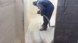 Утепление пеной ППУ в Москве балкона (лоджии) «BASF»