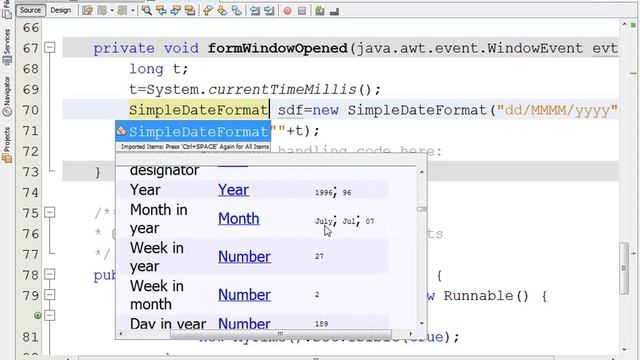 JAVA 19 SH6 how to Get and Format Date and Time