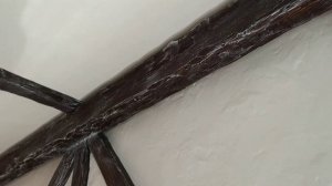 Внутренняя отделка брусового дома, отделка в стиле фахтверк-украинская мазанка