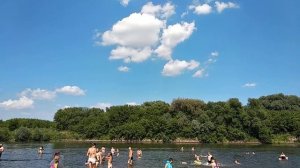 Речной пляж .Река Дон.Июль.#рекадон