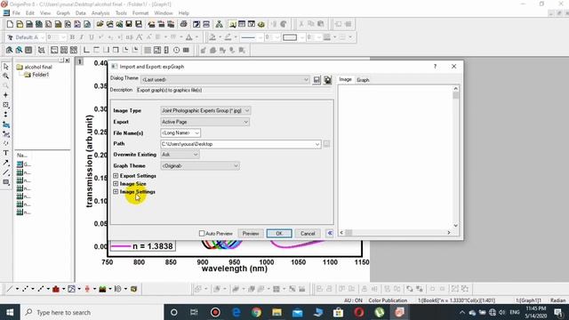 How to convert a graph into JPG or PNG from Origin смотреть онлайн