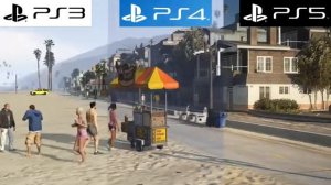 Чем отличается гта 5 НА PS3 PS4 PS5
