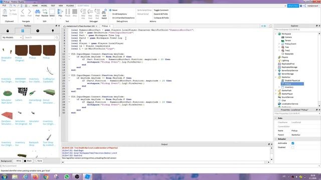 How to make breakable tree (Roblox Studio) смотреть онлайн