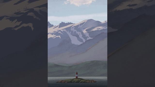 The lighthouse (IpadPro+ApplePencil+Procreate) смотреть онлайн