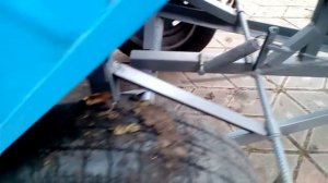 Обзор самодельного прицепа к мотоблоку