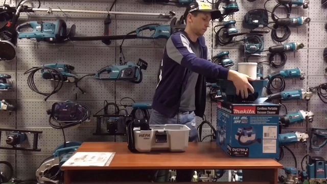 Пылесос Makita - новинка!!!