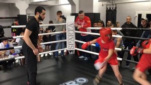 турнир по боксу 12 лет Первый бой ГИО