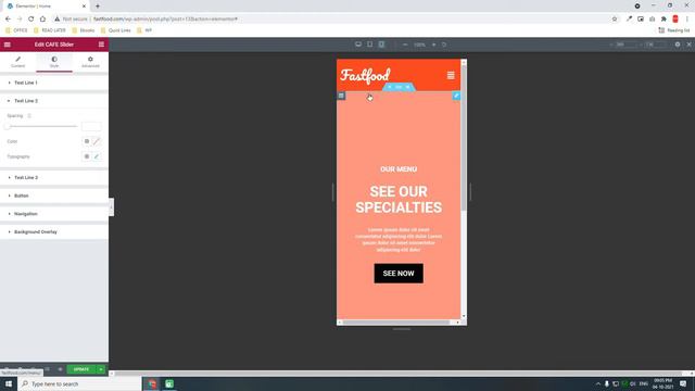 [EP2] Fast Food Restaurant Website with Online Reservation & Home Delivery Order Booking Form