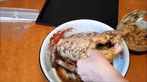 Рецепт нежнейшей утки, запеченной  в духовке в рукаве. Oven baked duck recipe in the sleeve